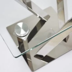 Loftscape Beistelltisch Vareilles II - Glas / Edelstahl - Chrom 6 Loftscape Beistelltisch Vareilles II - Glas / Edelstahl - Chrom -Wohnzimmermöbel boutique en ligne 1000242735 210121 08254000086 DETAILS P000000001000242735