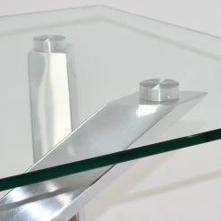 Loftscape Couchtisch Vareilles I - Glas / Edelstahl - Chrom -Wohnzimmermöbel boutique en ligne 1000242736 210121 08255400091 DETAILS P000000001000242736