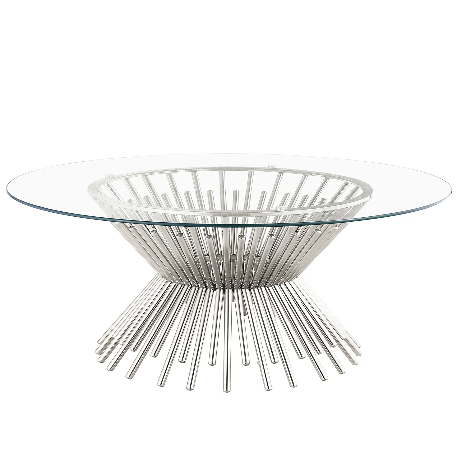 Loftscape Couchtisch Thionne - Glas / Edelstahl - Chrom 1 Loftscape Couchtisch Thionne - Glas / Edelstahl - Chrom