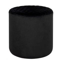 Red Living Pouf Flaux - Schwarz