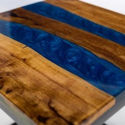 Wolf-Möbel Epoxidharz-Beistelltisch Tarnac - Harz / Metall - Blau 18 Wolf-Möbel Epoxidharz-Beistelltisch Tarnac - Harz / Metall - Blau -Wohnzimmermöbel boutique en ligne 1000243170 220106 082309000049 DETAILS P000000001000243170