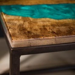 Wolf-Möbel Epoxidharz-Beistelltisch Tarnac - Harz / Metall - Grün 22 Wolf-Möbel Epoxidharz-Beistelltisch Tarnac - Harz / Metall - Grün -Wohnzimmermöbel boutique en ligne 1000243171 220617 022 MOOD DETAILS P000000001000243171 mood
