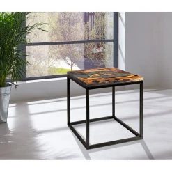 Wolf-Möbel Epoxidharz-Beistelltisch Tarnac - Harz / Metall - Grau 15 Wolf-Möbel Epoxidharz-Beistelltisch Tarnac - Harz / Metall - Grau -Wohnzimmermöbel boutique en ligne 1000243202 210723 14014400008 MOOD DETAILS P000000001000243202 mood