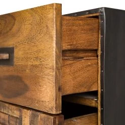 Wolf-Möbel Kommode Bazac - Akazie massiv - Akazie / Dunkelgrau 23 Wolf-Möbel Kommode Bazac - Akazie massiv - Akazie / Dunkelgrau -Wohnzimmermöbel boutique en ligne 1000243203 220311 035 DETAILS P000000001000243203