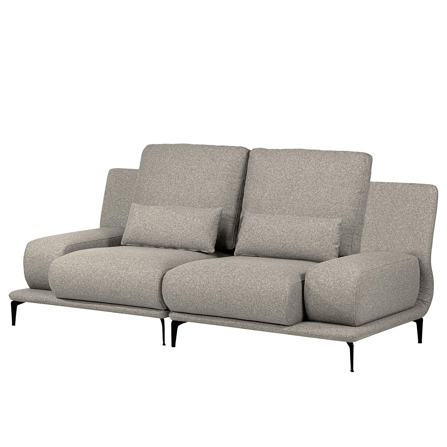 Fredriks Sofa Lirac (2,5 Sitzer) - Webstoff - Webstoff Sogol: Grau 1 Fredriks Sofa Lirac (2,5 Sitzer) - Webstoff - Webstoff Sogol: Grau