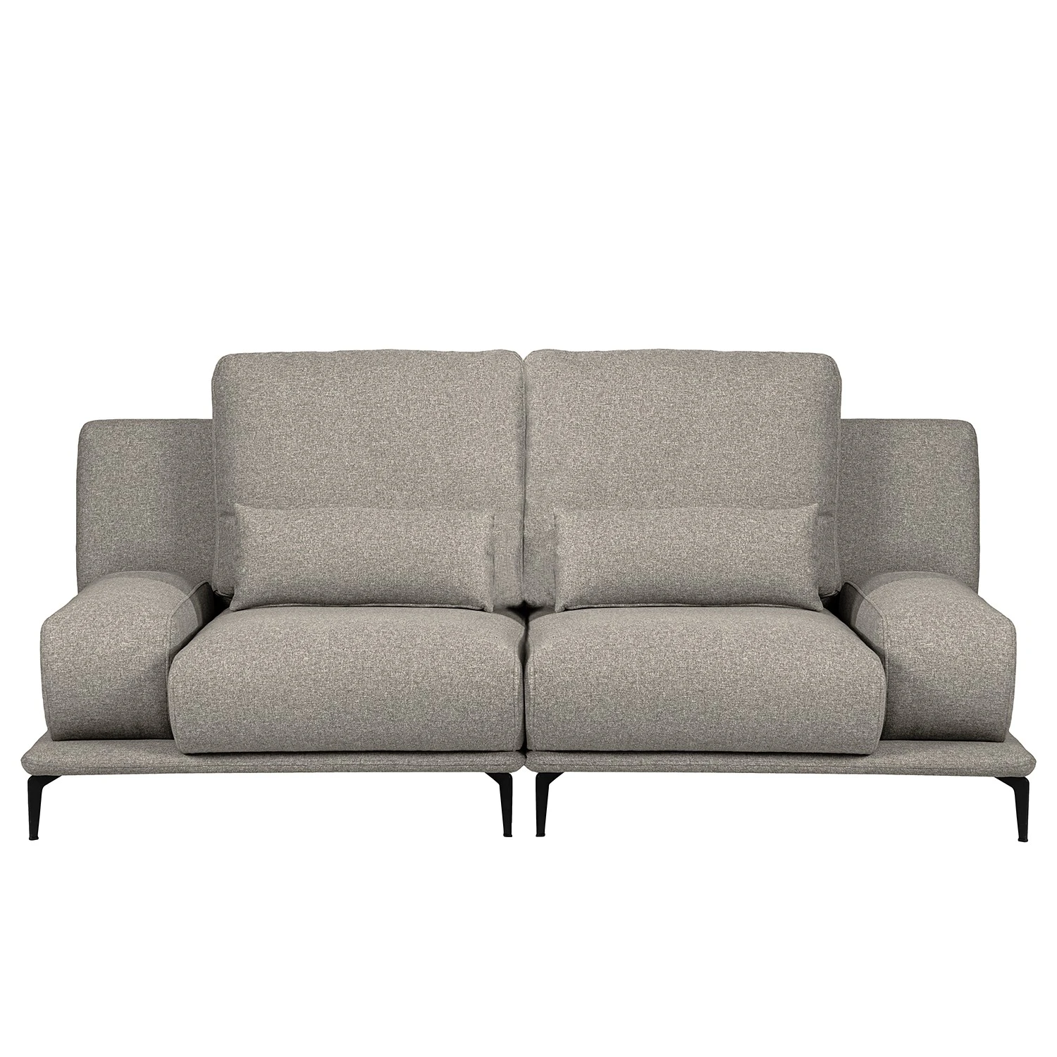 Fredriks Sofa Lirac (2,5 Sitzer) - Webstoff - Webstoff Sogol: Grau 2 Fredriks Sofa Lirac (2,5 Sitzer) - Webstoff - Webstoff Sogol: Grau – Bild 2