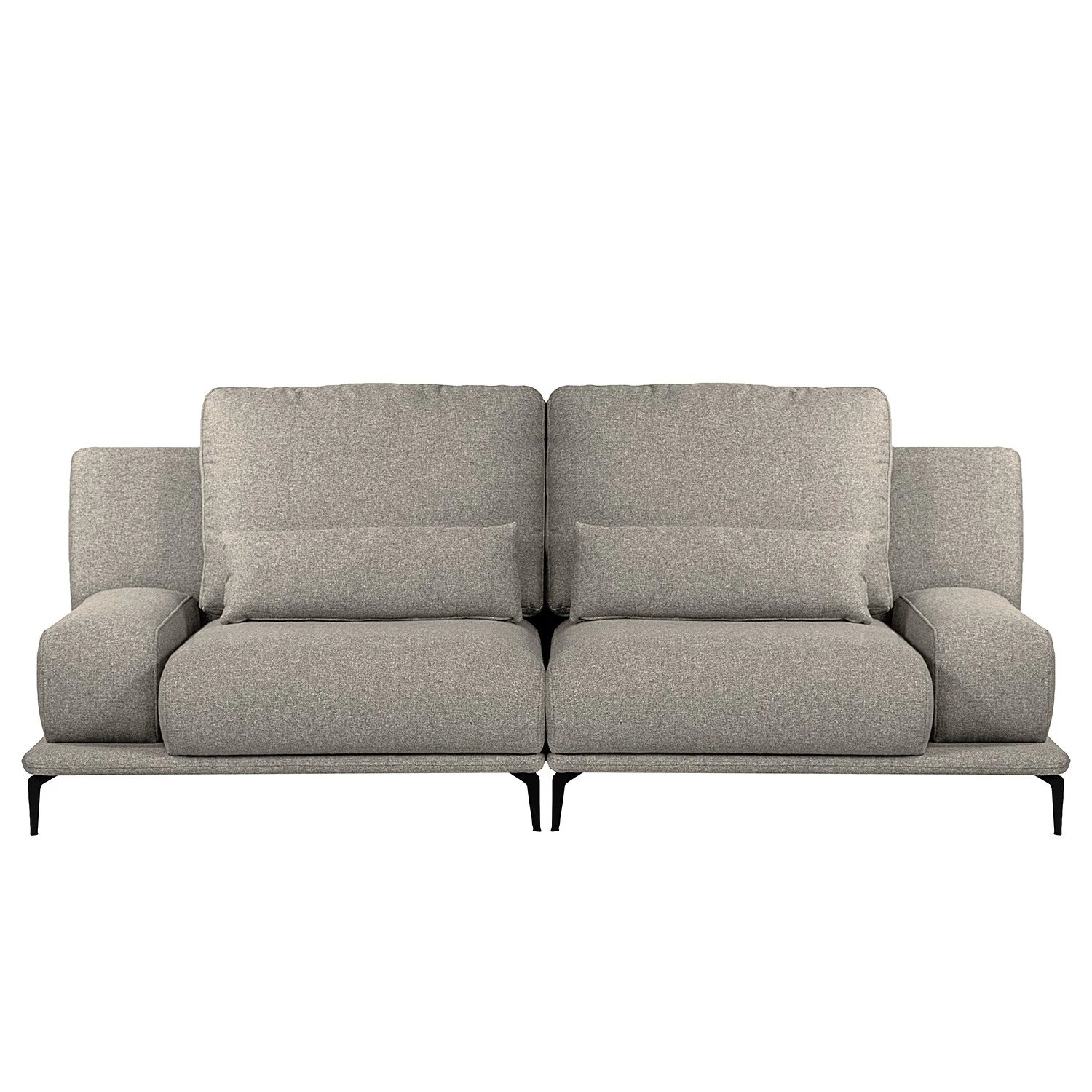 Fredriks Sofa Lirac (3 Sitzer) - Webstoff - Webstoff Sogol: Grau 2 Fredriks Sofa Lirac (3 Sitzer) - Webstoff - Webstoff Sogol: Grau – Bild 2