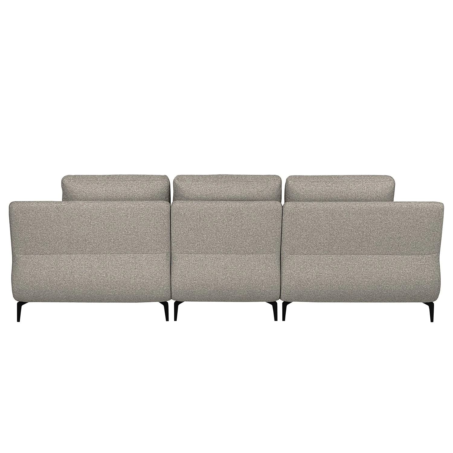 Fredriks Ecksofa Lirac - Webstoff - Webstoff Sogol: Grau - Longchair davorstehend rechts 4 Fredriks Ecksofa Lirac - Webstoff - Webstoff Sogol: Grau - Longchair davorstehend rechts – Bild 4