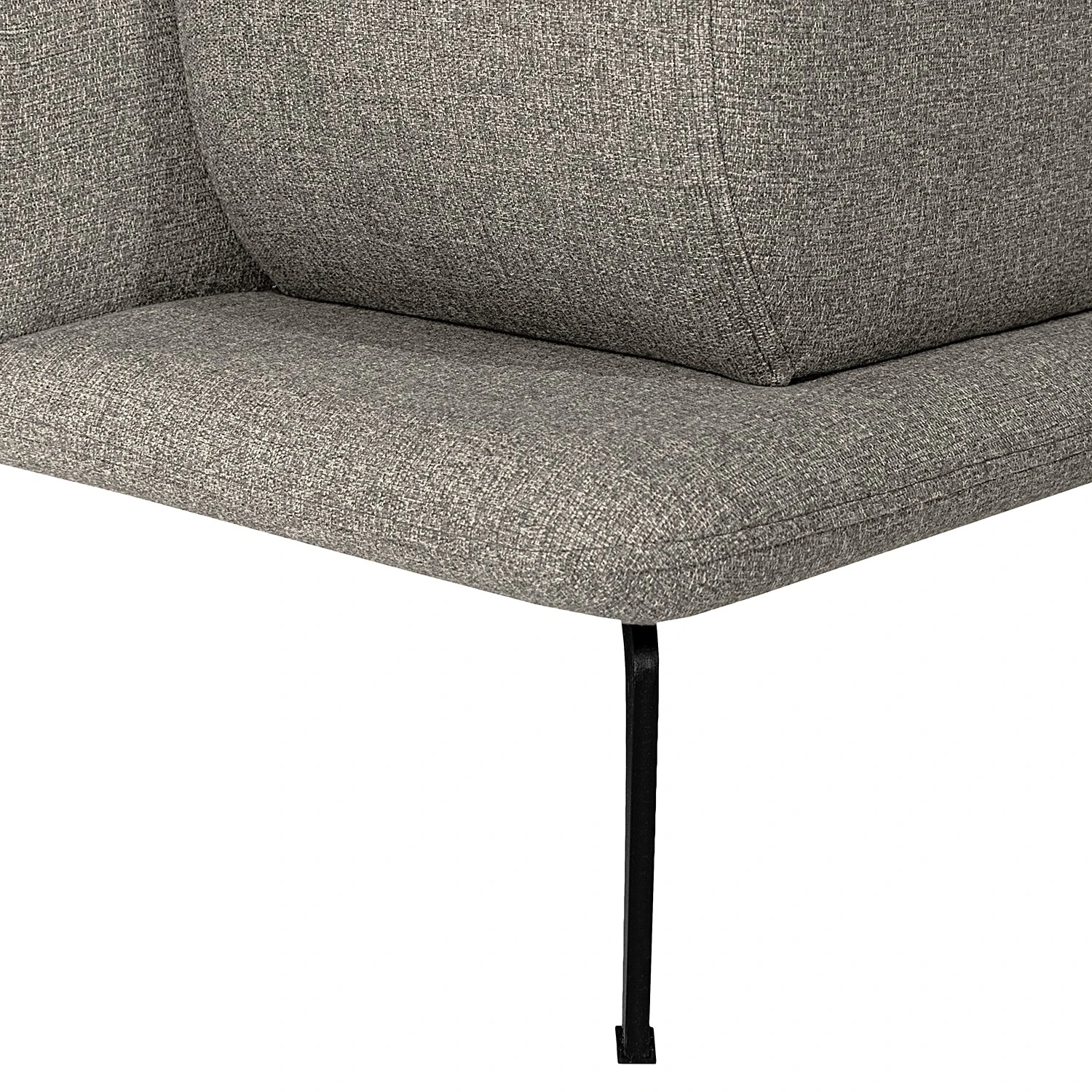 Fredriks Ecksofa Lirac - Webstoff - Webstoff Sogol: Grau - Longchair davorstehend rechts 13 Fredriks Ecksofa Lirac - Webstoff - Webstoff Sogol: Grau - Longchair davorstehend rechts – Bild 13