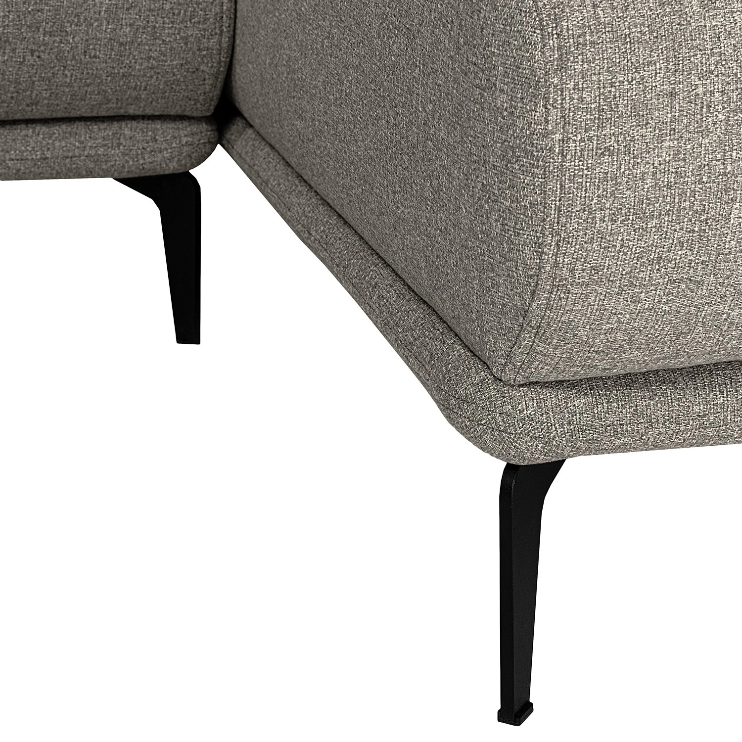 Fredriks Ecksofa Lirac - Webstoff - Webstoff Sogol: Grau - Longchair davorstehend rechts 16 Fredriks Ecksofa Lirac - Webstoff - Webstoff Sogol: Grau - Longchair davorstehend rechts – Bild 16