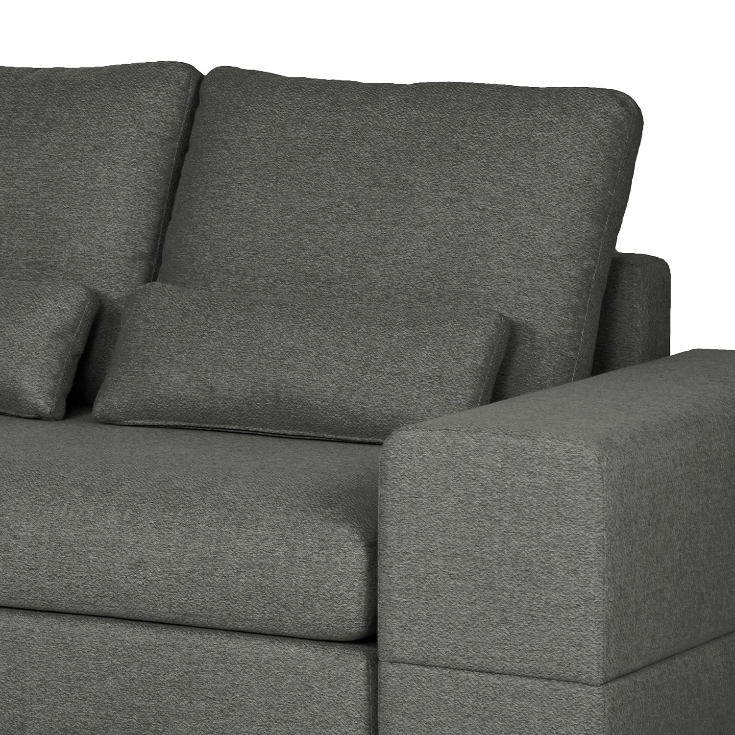 Fredriks Sofa Gurat (2,5-Sitzer) - Webstoff - Webstoff Sada: Grau 6 Fredriks Sofa Gurat (2,5-Sitzer) - Webstoff - Webstoff Sada: Grau – Bild 6