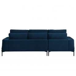 Fredriks Ecksofa Grossa - Samt - Samt Vaia: Dunkelblau - Longchair davorstehend links -Wohnzimmermöbel boutique en ligne 1000243314 210330 18222901122 DETAILS P000000001000243314