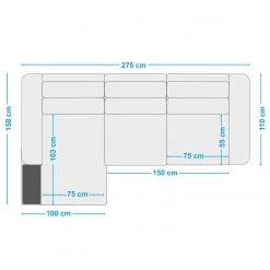 Fredriks Ecksofa Grossa - Samt - Samt Vaia: Dunkelblau - Longchair davorstehend links -Wohnzimmermöbel boutique en ligne 1000243314 210330 18223001132 SKETCH DETAILS P000000001000243314 sketch