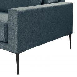 Fredriks Ecksofa Garlin - Webstoff - Webstoff Sogol: Dunkelblau - Longchair davorstehend links -Wohnzimmermöbel boutique en ligne 1000243337 210330 18225401414 DETAILS P000000001000243337