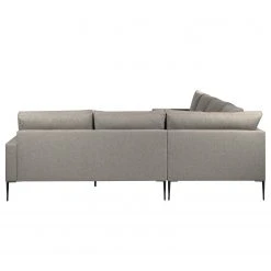 Fredriks Wohnlandschaft Garlin - Webstoff - Webstoff Sogol: Grau - Longchair davorstehend links / Ottomane rechts 16 Fredriks Wohnlandschaft Garlin - Webstoff - Webstoff Sogol: Grau - Longchair davorstehend links / Ottomane rechts -Wohnzimmermöbel boutique en ligne 1000243339 210330 18225501435 DETAILS P000000001000243339