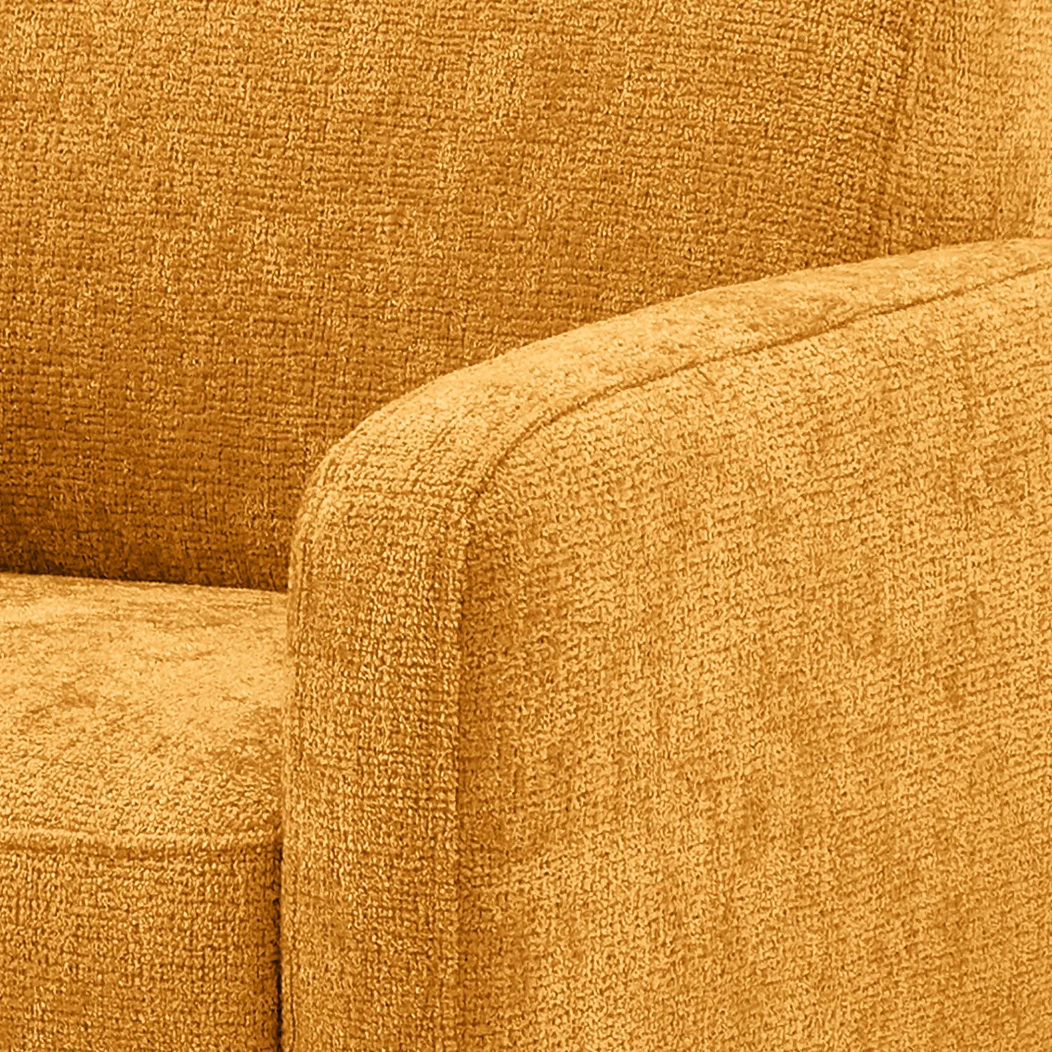 Ponsel Polstermöbel Sessel City - Chenille Jiao: Senfgelb 8 Ponsel Polstermöbel Sessel City - Chenille Jiao: Senfgelb – Bild 8