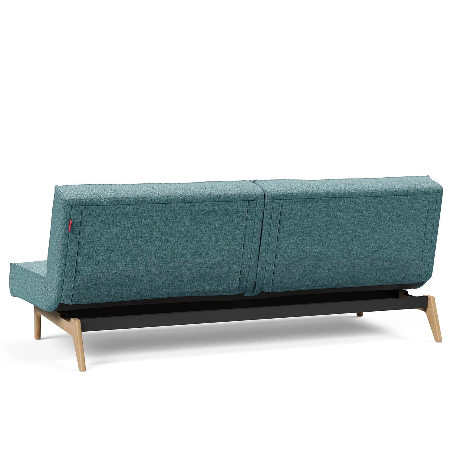 Innovation Möbel Schlafsofa Splitback Eik - Stoff Mixed Dance: Light Blue - Eiche Hell 5 Innovation Möbel Schlafsofa Splitback Eik - Stoff Mixed Dance: Light Blue - Eiche Hell – Bild 5