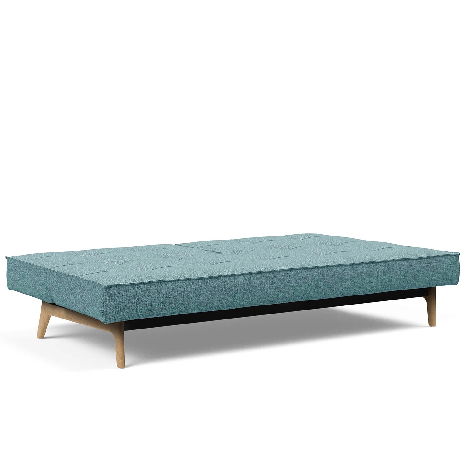 Innovation Möbel Schlafsofa Splitback Eik - Stoff Mixed Dance: Light Blue - Eiche Hell 8 Innovation Möbel Schlafsofa Splitback Eik - Stoff Mixed Dance: Light Blue - Eiche Hell – Bild 8