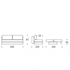 Innovation Möbel Schlafsofa Osvald - Stoff Twist: Granite 19 Innovation Möbel Schlafsofa Osvald - Stoff Twist: Granite -Wohnzimmermöbel boutique en ligne 1000244305 210218 15100800294 SKETCH DETAILS P000000001000244305 sketch