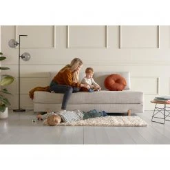 Innovation Möbel Schlafsofa Sigmund - Webstoff - Webstoff Kenya: Gravel - Eiche Hell -Wohnzimmermöbel boutique en ligne 1000244306 210218 15103200301 MOOD DETAILS P000000001000244306 mood