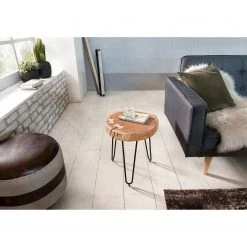 Naturoo Beistelltisch Loudet - Akazie massiv / Metall - Akazie / Schwarz -Wohnzimmermöbel boutique en ligne 1000244851 210202 14510800044 MOOD DETAILS P000000001000244851 mood