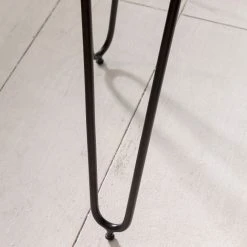 Naturoo Beistelltisch Loudet - Akazie massiv / Metall - Akazie / Schwarz -Wohnzimmermöbel boutique en ligne 1000244851 210202 14511600047 DETAILS P000000001000244851