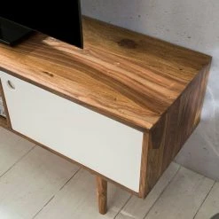Naturoo TV-Lowboard Messas - Sheesham massiv - Sheesham / Weiß -Wohnzimmermöbel boutique en ligne 1000244867 210202 14543600118 DETAILS P000000001000244867