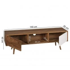 Naturoo TV-Lowboard Messas - Sheesham massiv - Sheesham / Weiß -Wohnzimmermöbel boutique en ligne 1000244867 210202 14544200120 SKETCH DETAILS P000000001000244867 sketch
