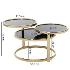 Red Living Couchtisch Meroux - Glas / Metall - Schwarz / Gold 13 Red Living Couchtisch Meroux - Glas / Metall - Schwarz / Gold -Wohnzimmermöbel boutique en ligne 1000244879 210202 14583800205 SKETCH DETAILS P000000001000244879 sketch