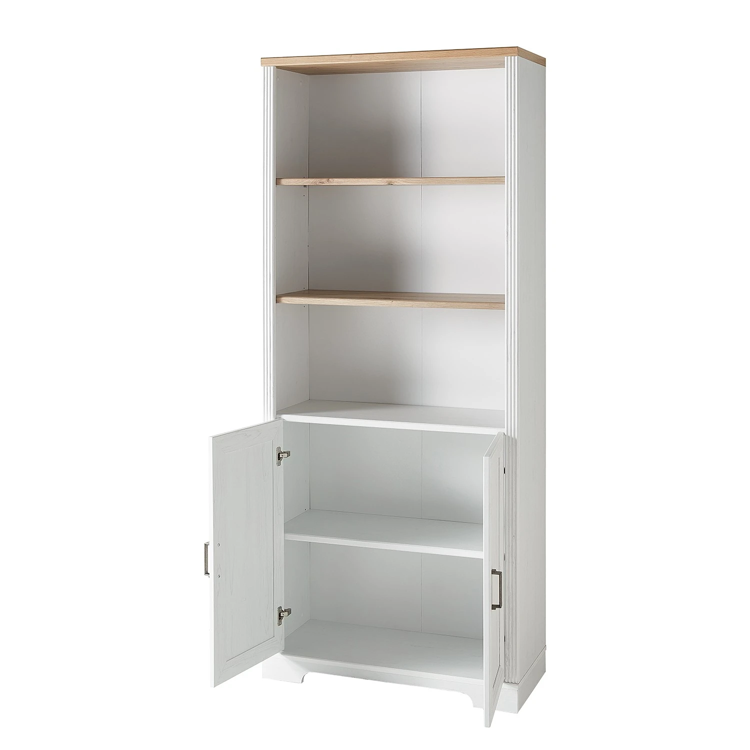 Ridgevalley Büroregal Jasmund I - Pinie Weiß Dekor 4 Ridgevalley Büroregal Jasmund I - Pinie Weiß Dekor – Bild 4