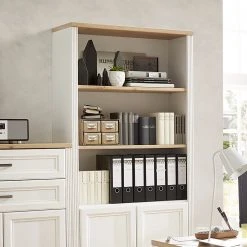 Ridgevalley Büroregal Jasmund I - Pinie Weiß Dekor 15 Ridgevalley Büroregal Jasmund I - Pinie Weiß Dekor -Wohnzimmermöbel boutique en ligne 1000245007 210504 06312100137 DETAILS P000000001000245007