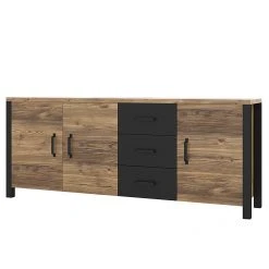 Red Living Sideboard Velleron II - Fichte Dekor