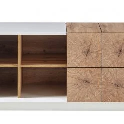 Loftscape TV-Lowboard Crecora - Weiß / Eiche Dekor 14 Loftscape TV-Lowboard Crecora - Weiß / Eiche Dekor -Wohnzimmermöbel boutique en ligne 1000246790 210727 12504700005 DETAILS P000000001000246790