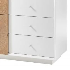 Loftscape Sideboard Crecora II - Weiß / Eiche Dekor -Wohnzimmermöbel boutique en ligne 1000246791 210727 12504700011 DETAILS P000000001000246791