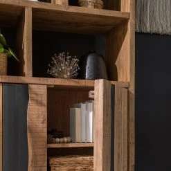 Ars manufacti Büroregal Domme - Akazie massiv / Eisen - Akazie / Anthrazit 22 Ars manufacti Büroregal Domme - Akazie massiv / Eisen - Akazie / Anthrazit -Wohnzimmermöbel boutique en ligne 1000246832 220705 022 MOOD DETAILS P000000001000246832 mood