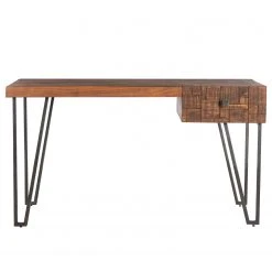 Wolf-Möbel Schreibtisch Bubry - Akazie massiv / Eisen - Akazie / Anthrazit 17 Wolf-Möbel Schreibtisch Bubry - Akazie massiv / Eisen - Akazie / Anthrazit -Wohnzimmermöbel boutique en ligne 1000246833 220330 030 DETAILS P000000001000246833