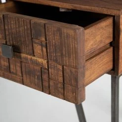 Wolf-Möbel Schreibtisch Bubry - Akazie massiv / Eisen - Akazie / Anthrazit 21 Wolf-Möbel Schreibtisch Bubry - Akazie massiv / Eisen - Akazie / Anthrazit -Wohnzimmermöbel boutique en ligne 1000246833 220330 034 DETAILS P000000001000246833