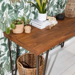 Wolf-Möbel Schreibtisch Bubry - Akazie massiv / Eisen - Akazie / Anthrazit 25 Wolf-Möbel Schreibtisch Bubry - Akazie massiv / Eisen - Akazie / Anthrazit -Wohnzimmermöbel boutique en ligne 1000246833 220610 030 DETAILS P000000001000246833