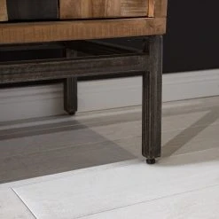 Ars manufacti Büroregal Domme II - Akazie massiv / Eisen - Akazie / Anthrazit -Wohnzimmermöbel boutique en ligne 1000246834 220705 023 MOOD DETAILS P000000001000246834 mood