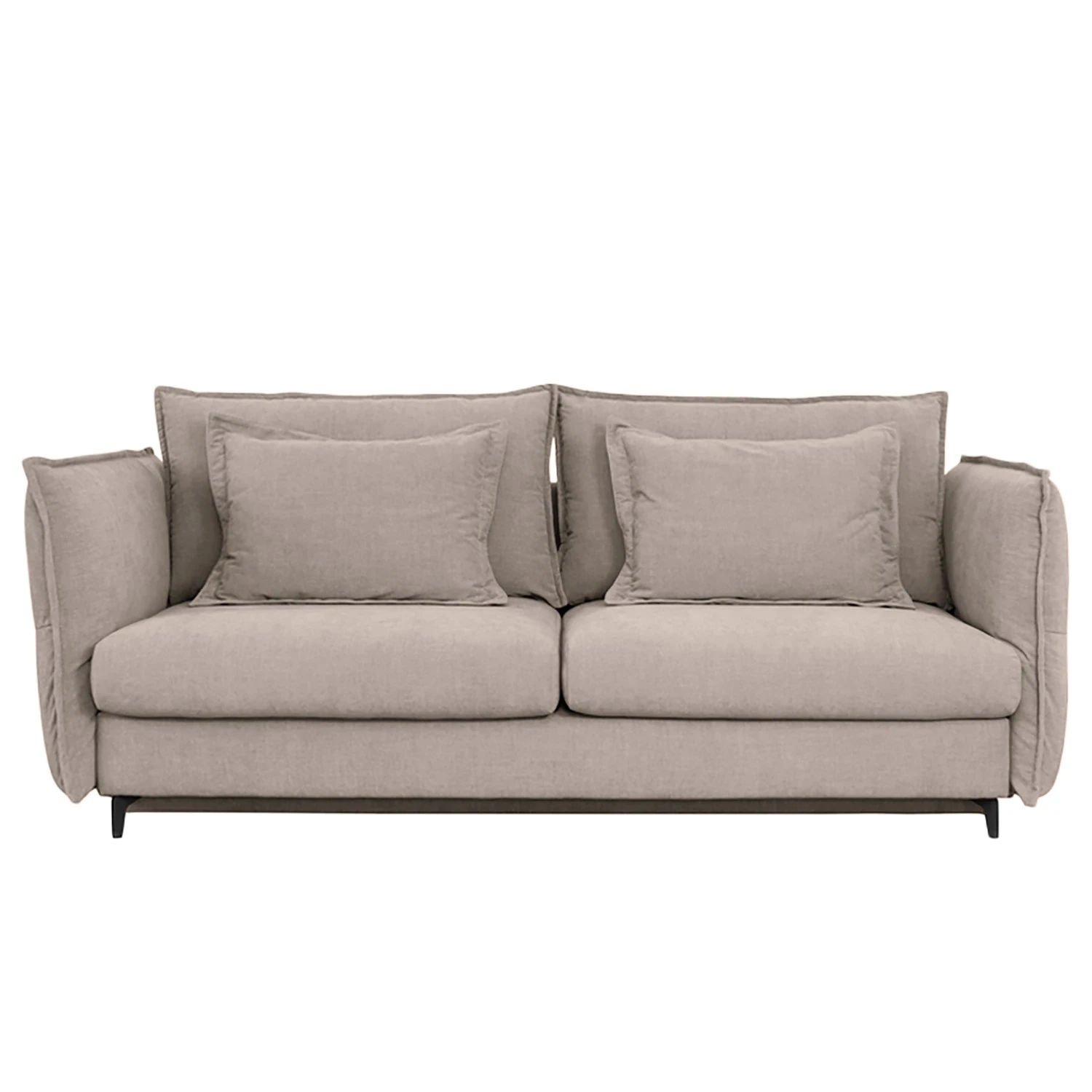 Fredriks Schlafsofa Carrboro - Webstoff - Webstoff Bogna: Hellbraun 6 Fredriks Schlafsofa Carrboro - Webstoff - Webstoff Bogna: Hellbraun – Bild 6