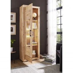 Naturoo Vitrinenschrank Juillan - Wildeiche massiv / Metall - Wildeiche / Schwarz 5 Naturoo Vitrinenschrank Juillan - Wildeiche massiv / Metall - Wildeiche / Schwarz -Wohnzimmermöbel boutique en ligne 1000249434 210420 08280500061 MOOD DETAILS P000000001000249434 mood