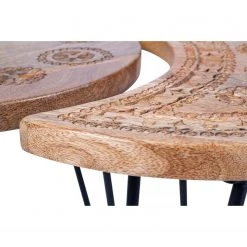 Naturoo Beistelltisch Vignats (2-teilig) - Mango massiv / Metall - Mango / Schwarz 9 Naturoo Beistelltisch Vignats (2-teilig) - Mango massiv / Metall - Mango / Schwarz -Wohnzimmermöbel boutique en ligne 1000249479 210224 15504000018 DETAILS P000000001000249479