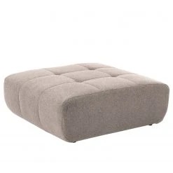 Fredriks Polsterhocker Valleres - Webstoff - Webstoff Nila: Cappuccino