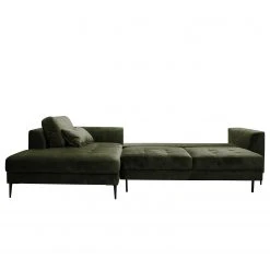 Mørteens Ecksofa Gaillon - Microfaser - Microfaser Cori: Dunkelgrün - Longchair davorstehend links -Wohnzimmermöbel boutique en ligne 1000249896 210415 16193000775 DETAILS P000000001000249896