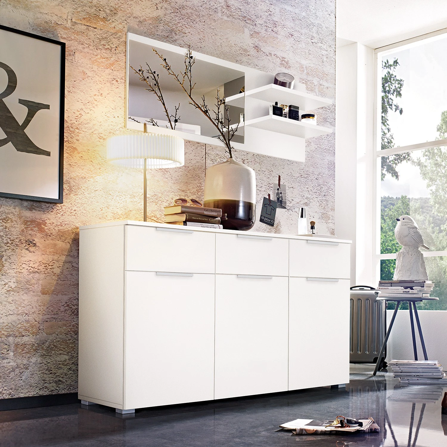 Rauch Orange Kommode Alabama III - Alpinweiß 2 Rauch Orange Kommode Alabama III - Alpinweiß – Bild 2