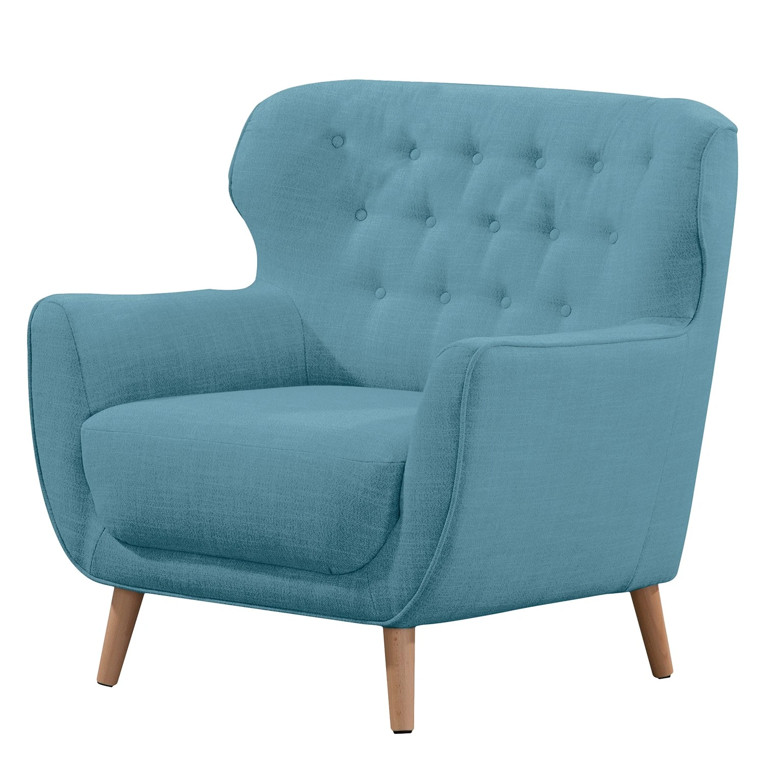 Ridgevalley Sessel Mansac - Flachgewebe - Flachgewebe Gila: Marineblau 1 Ridgevalley Sessel Mansac - Flachgewebe - Flachgewebe Gila: Marineblau