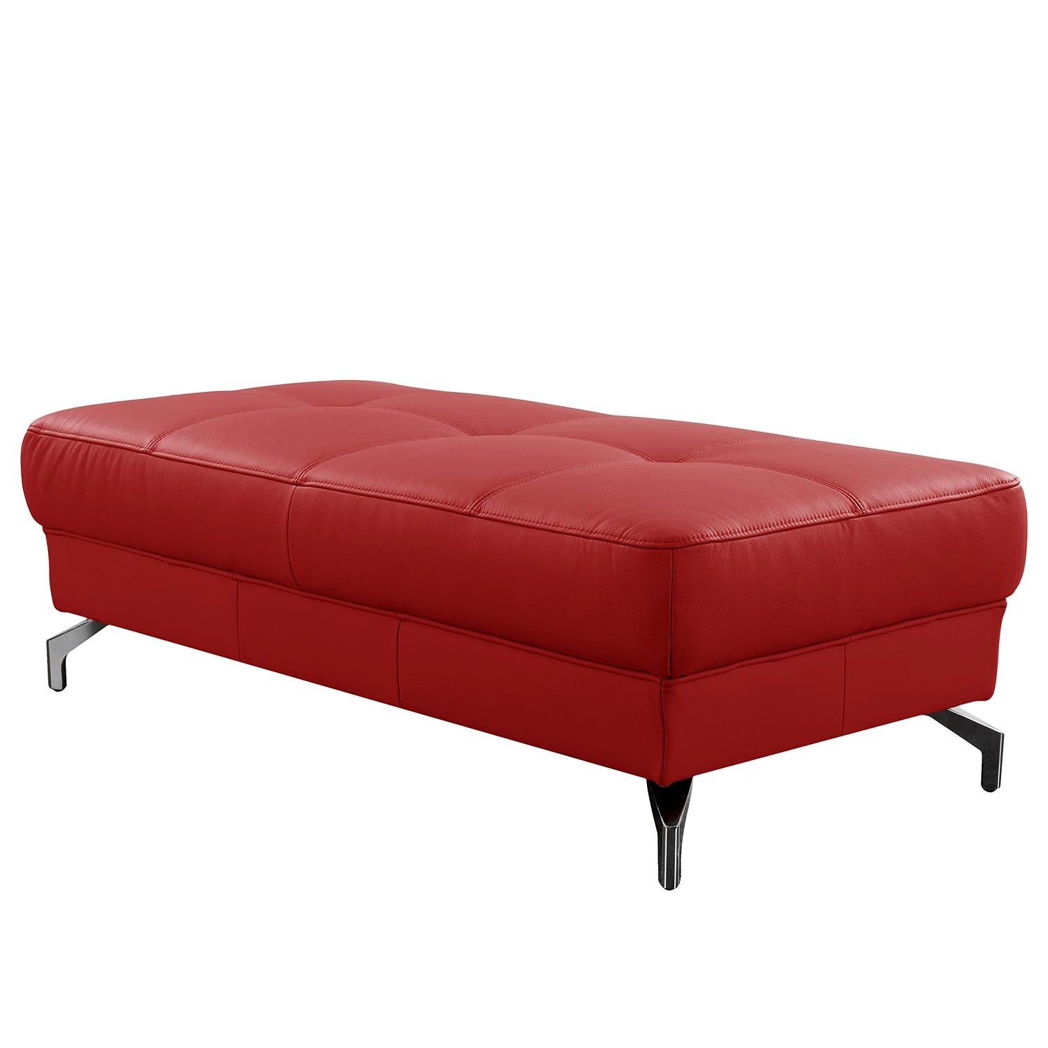 Loftscape Polsterhocker Lascaux - Echtleder - Echtleder Pua: Rot 1 Loftscape Polsterhocker Lascaux - Echtleder - Echtleder Pua: Rot