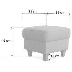 Loftscape Polsterhocker Baulon - Flachgewebe - Flachgewebe Ama: Dunkelgrau 11 Loftscape Polsterhocker Baulon - Flachgewebe - Flachgewebe Ama: Dunkelgrau -Wohnzimmermöbel boutique en ligne 1000253770 210419 15000900355 SKETCH DETAILS P000000001000253770 sketch