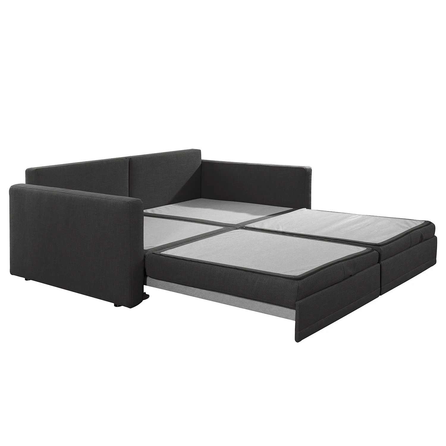 Loftscape Sofa Guillac (2-Sitzer) - Flachgewebe - Flachgewebe Gila: Anthrazit - Mit Schlaffunktion 4 Loftscape Sofa Guillac (2-Sitzer) - Flachgewebe - Flachgewebe Gila: Anthrazit - Mit Schlaffunktion – Bild 4