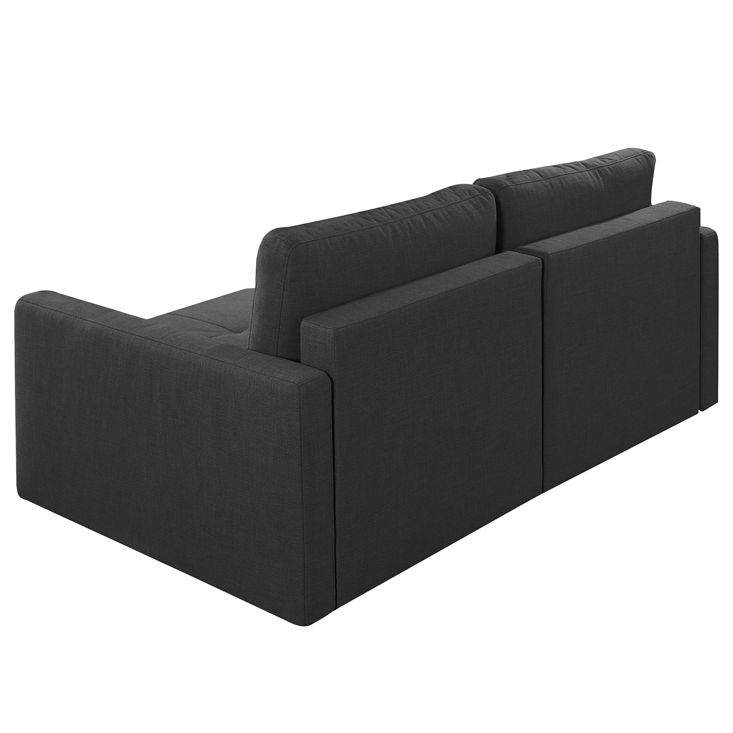 Loftscape Sofa Guillac (2-Sitzer) - Flachgewebe - Flachgewebe Gila: Anthrazit - Mit Schlaffunktion 7 Loftscape Sofa Guillac (2-Sitzer) - Flachgewebe - Flachgewebe Gila: Anthrazit - Mit Schlaffunktion – Bild 7